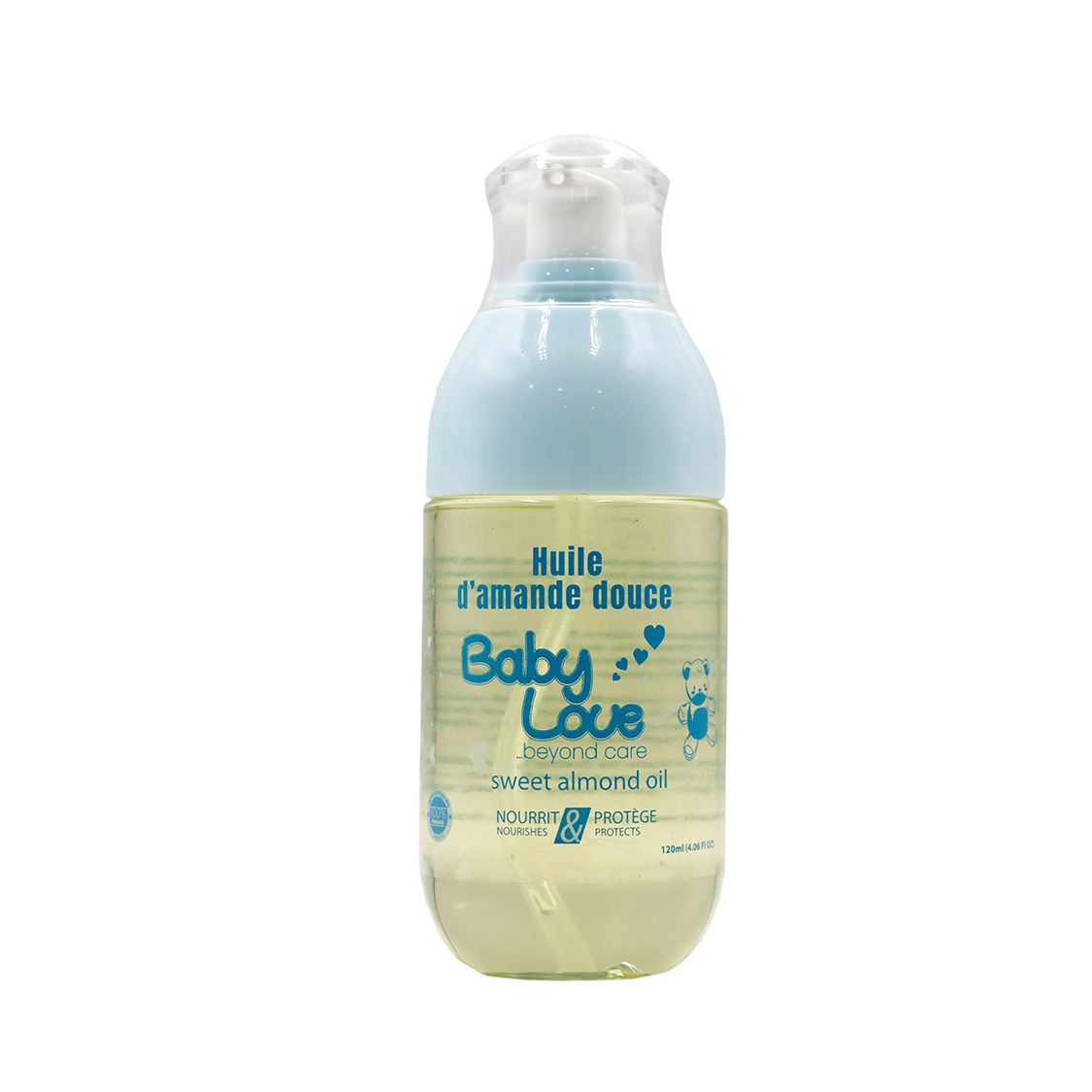 Huile d'Amande Douce Baby Love – Douceur et Soin Naturel pour Bébé
