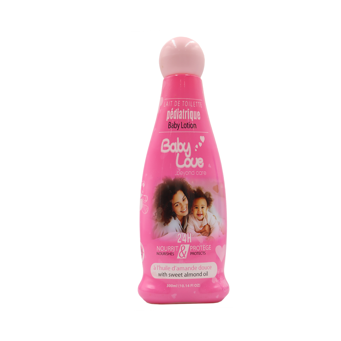 Lotion Pédiatrique Baby Love à l'Huile d'Amande Douce – Douceur et Protection pour la Peau de Bébé